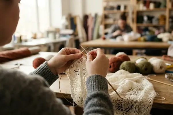 How to Fix Dropped Stitches in Lace Knitting