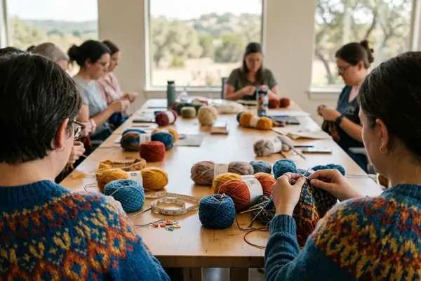 Texas Hill Country Inspired Colorwork Patterns