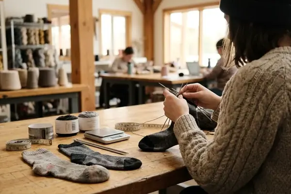 Silk vs. Nylon for Sock Knitting: A Wear-and-Tear Case Study
