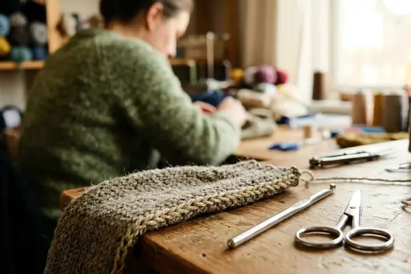Conquer Your Fear of Steeking by Mastering the Crochet Reinforcement Method